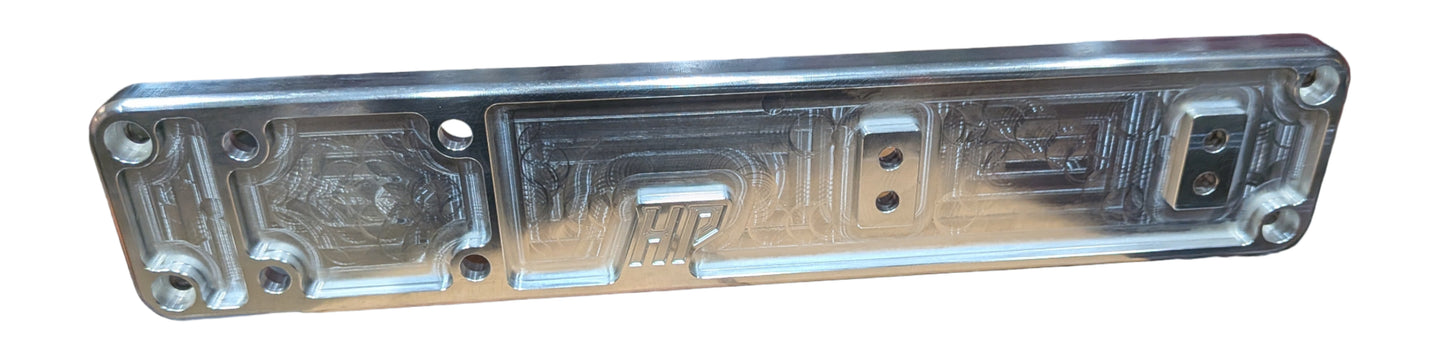 Race fuel command plate