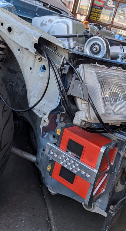 Lithium battery with billet tray combo