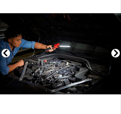 ICON 1000 Lumen Dual-Sided Rechargeable Slim Bar Light with UV Inspection