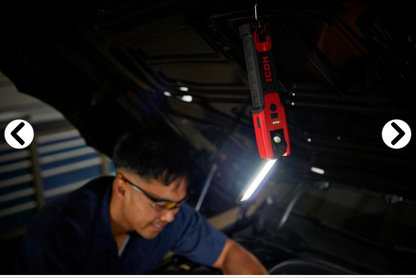 ICON 1000 Lumen Dual-Sided Rechargeable Slim Bar Light with UV Inspection