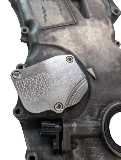 Billet k series timing tensioner covers for k20 & k24 engines