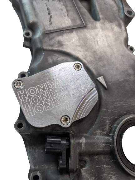 Billet k series timing tensioner covers for k20 & k24 engines