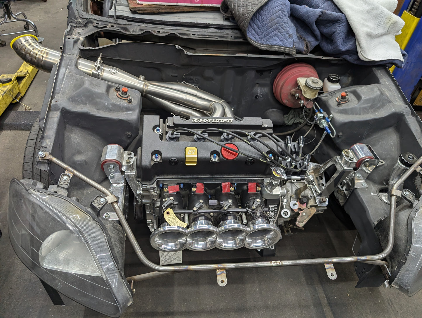 Honda k series "race pack" coil holders