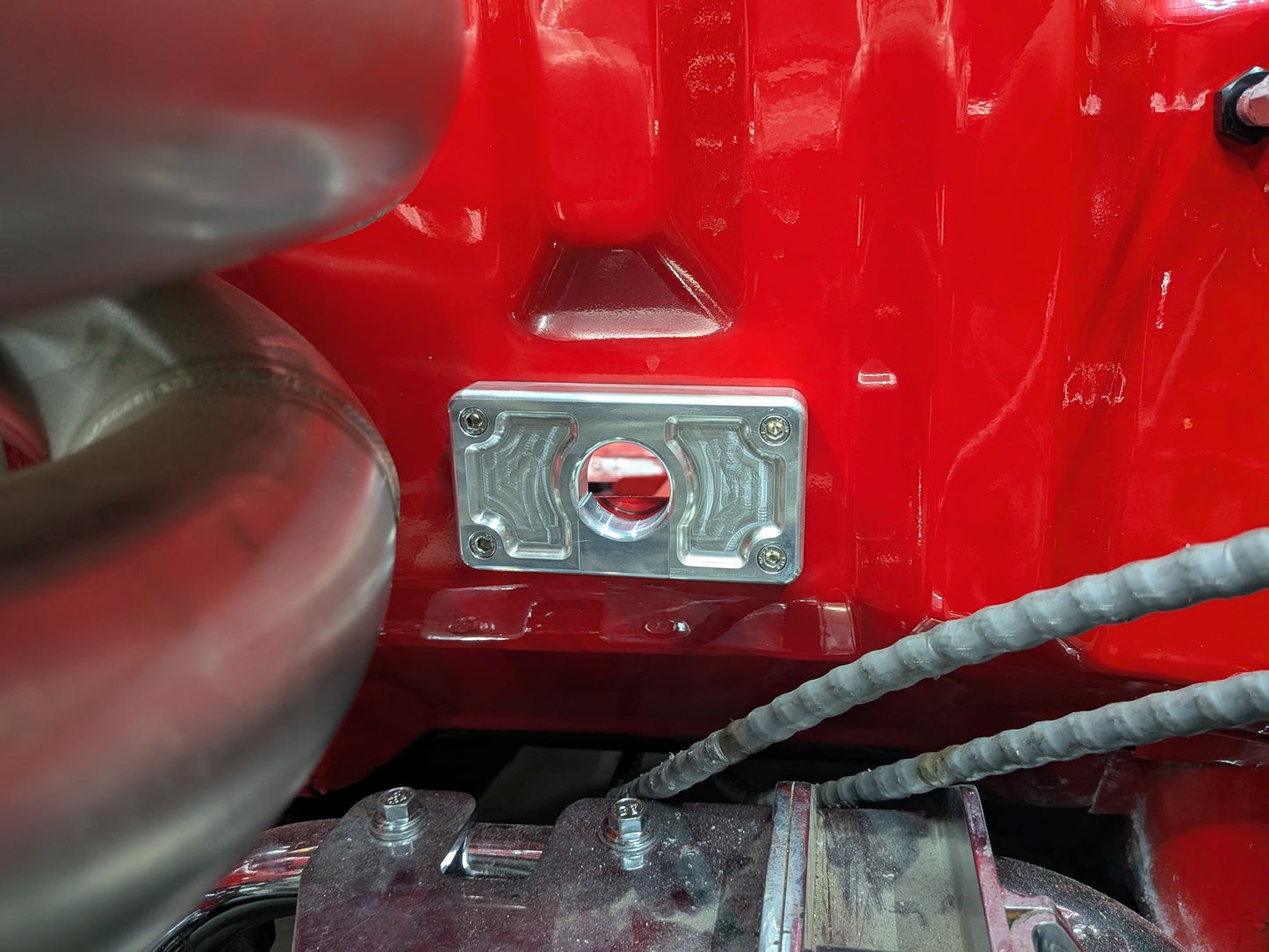 RacePort Firewall Harness Plate