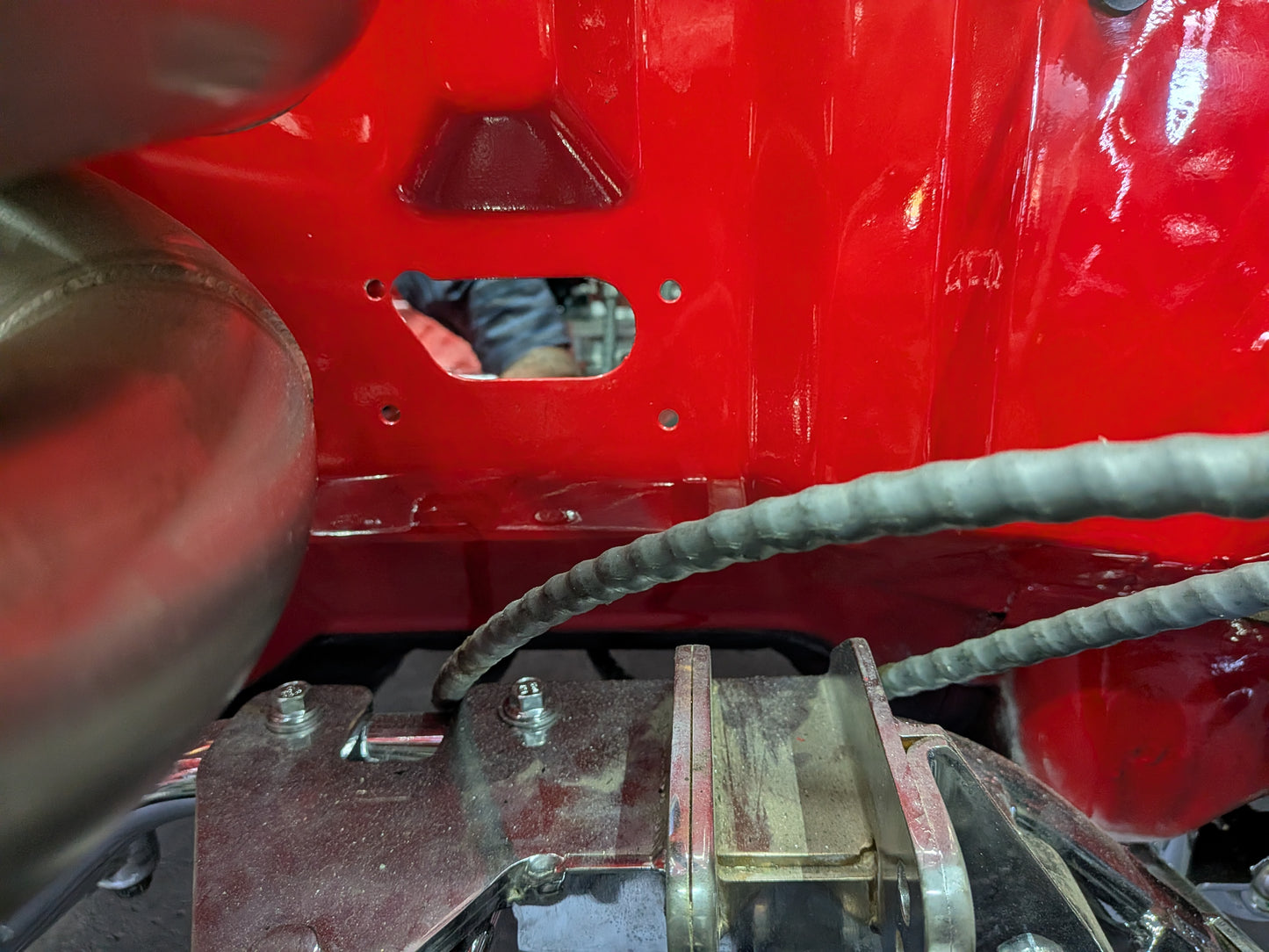 RacePort Firewall Harness Plate