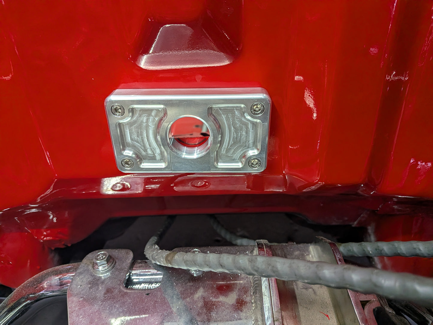 RacePort Firewall Harness Plate