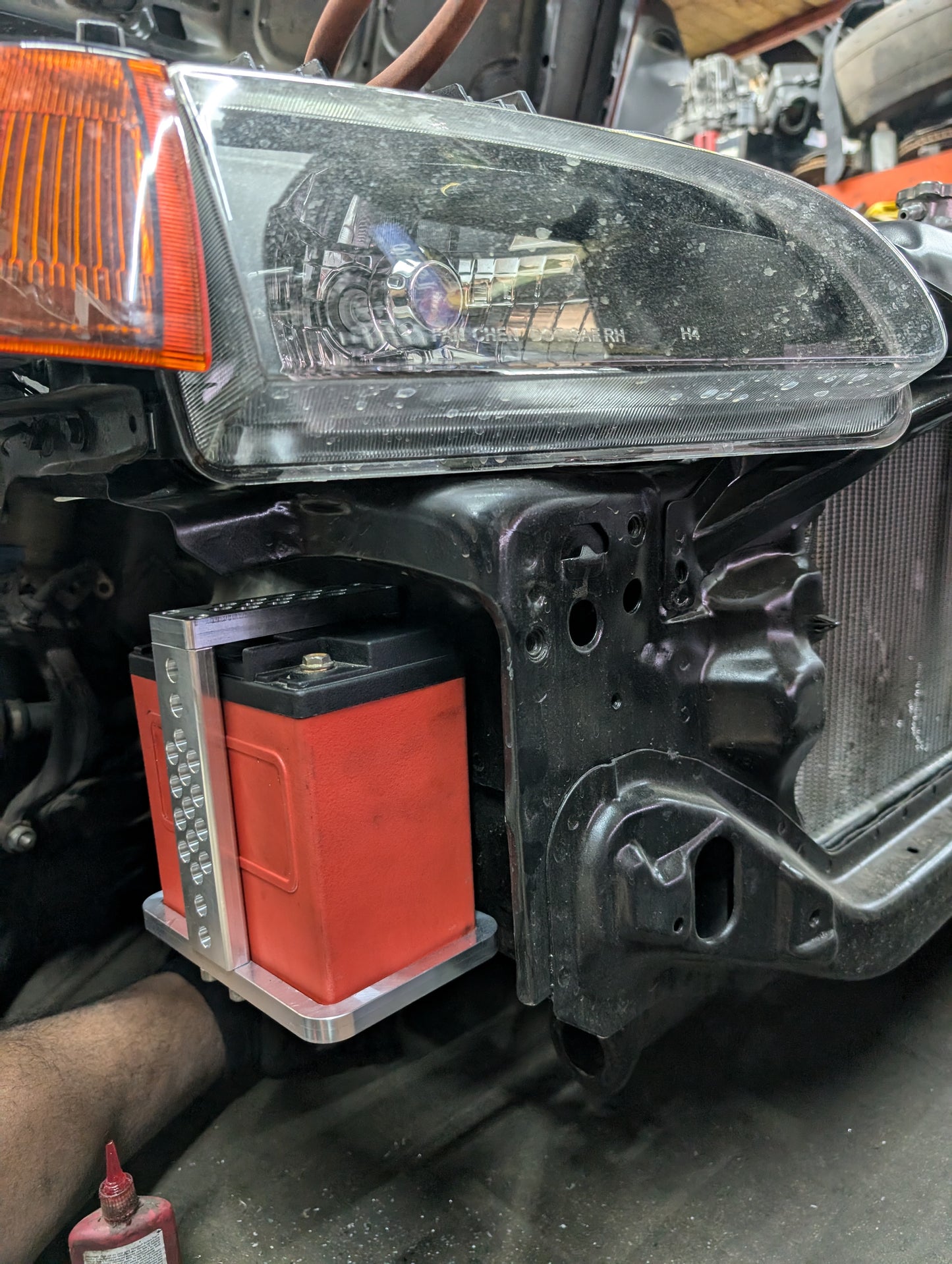 Lithium battery with billet tray combo